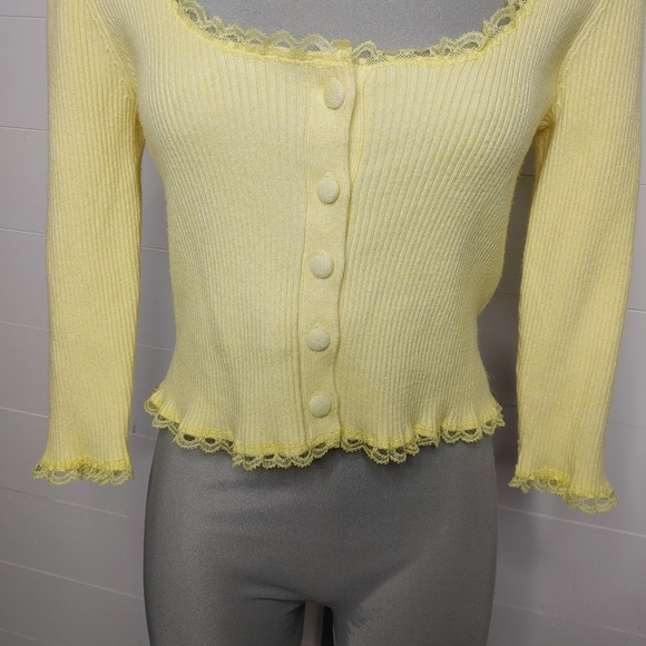 For Love & Lemons Jolie cardigan M - Picture 6 of 11